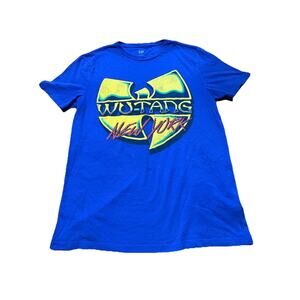 Adult Men’s/womens Gap Wu-Tang Clan Graphic T-Shirt Blue Size S
